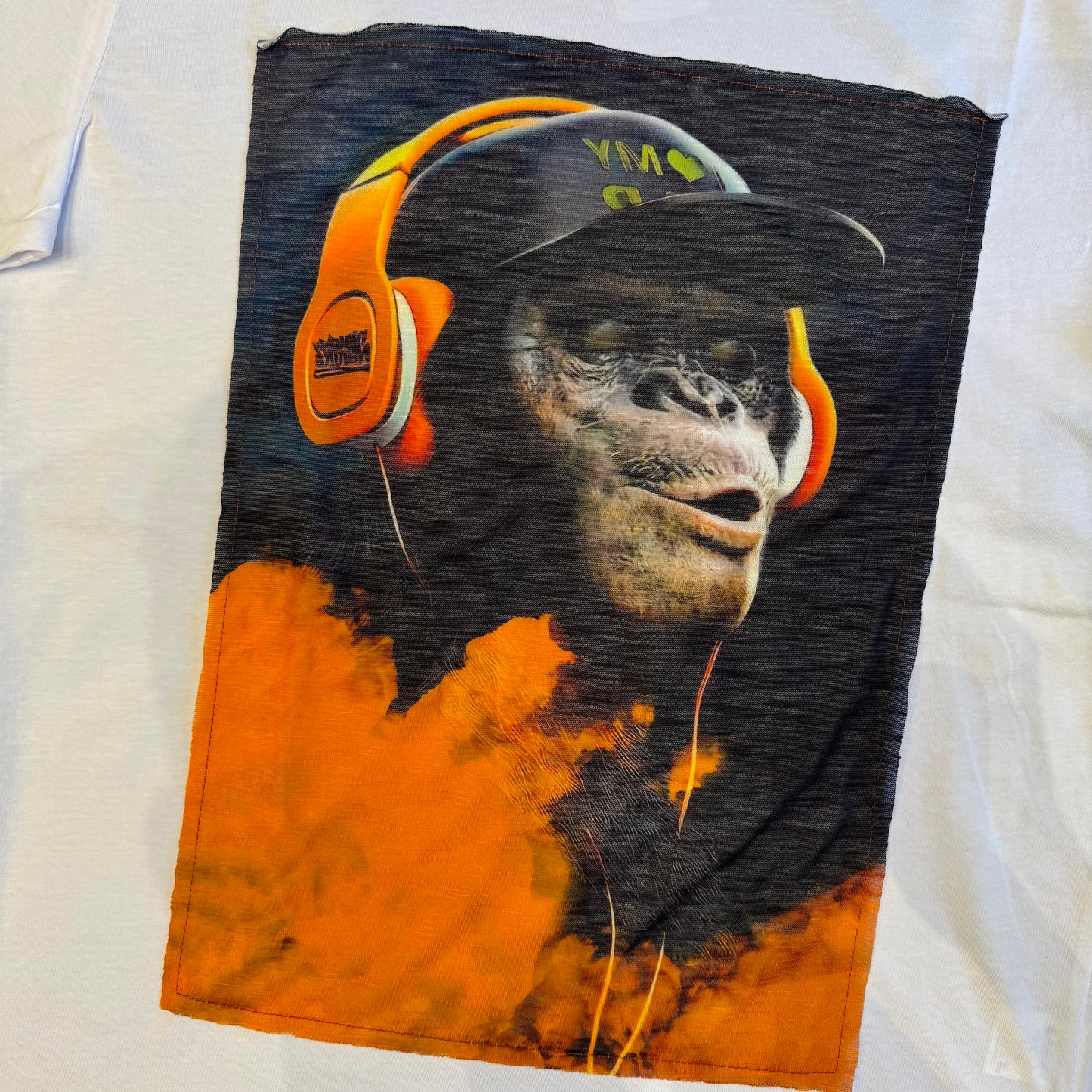 T-Shirt Stampa "Monkey Beats"