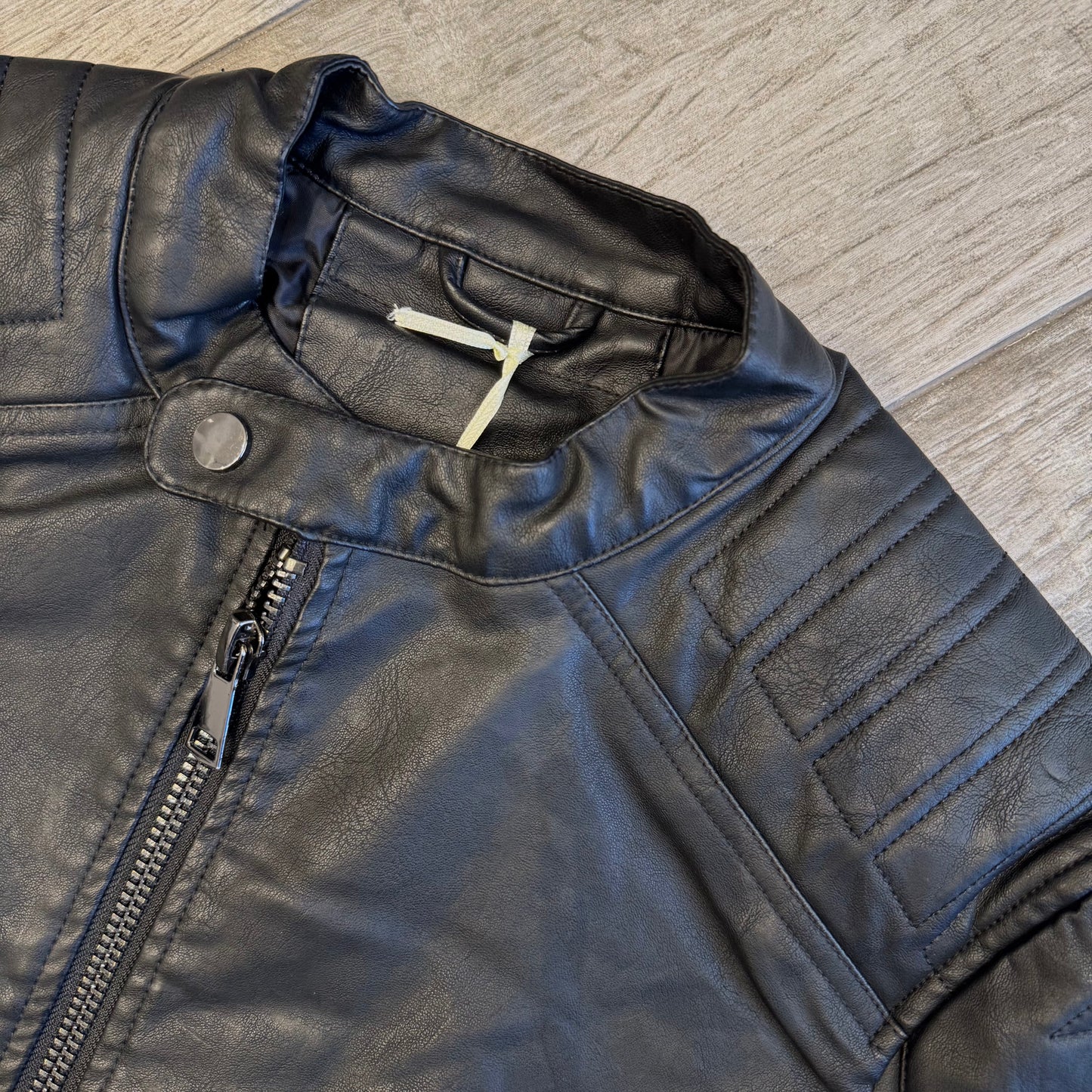Giubbotto Biker Ecopelle P/E 2025