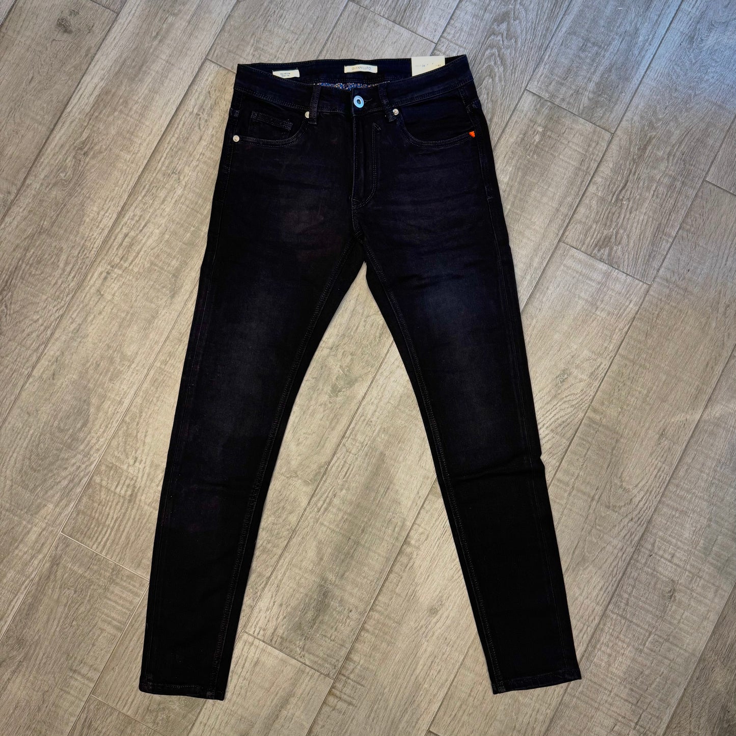 Jeans "Kevin" Slim Fit Black GIANNI LUPO (GL6360Q)
