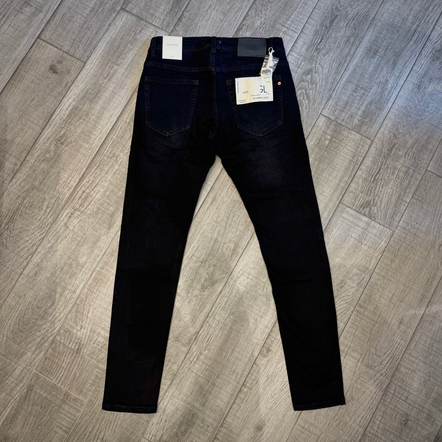 Jeans "Kevin" Slim Fit Black GIANNI LUPO (GL6360Q)