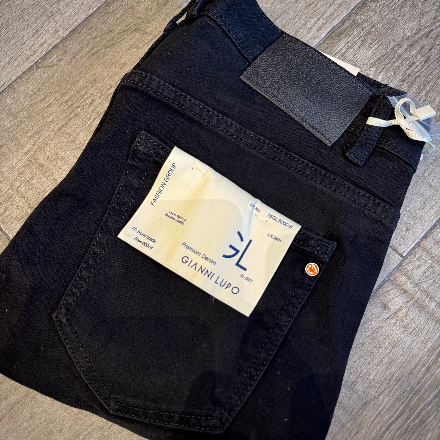 Jeans "Kevin" Slim Fit Black GIANNI LUPO (GL6360Q)