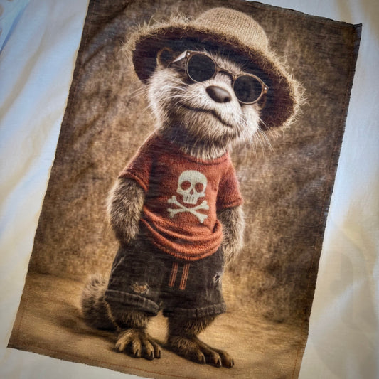 T-Shirt Stampa "Lontra Fashion"