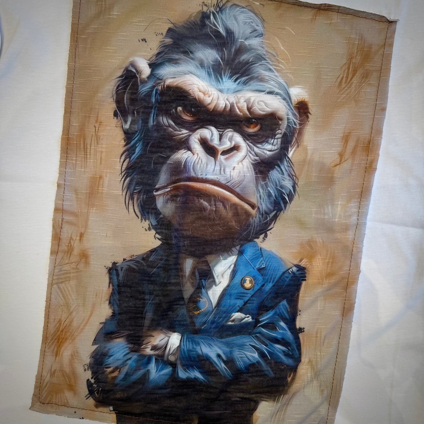 T-Shirt Stampa "Gorilla Boss"