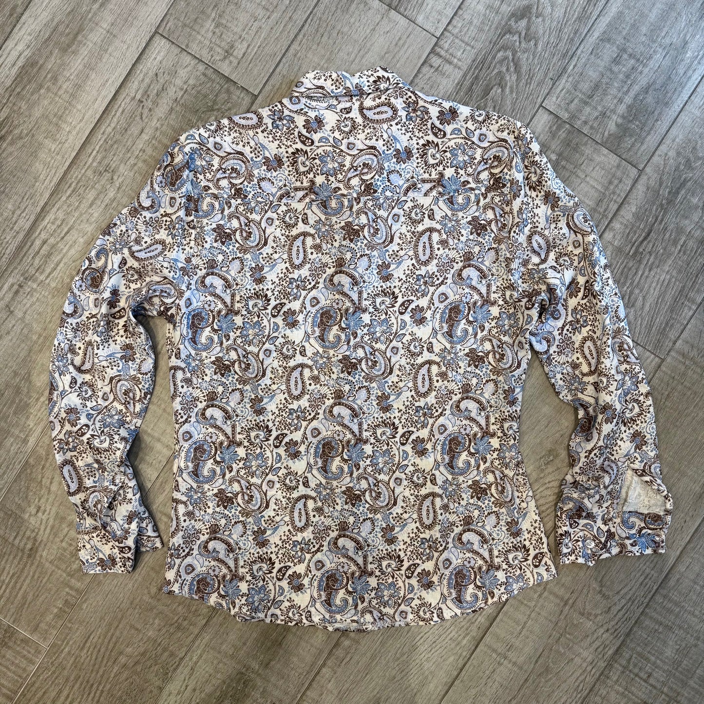 Camicia Fantasia Puro Lino