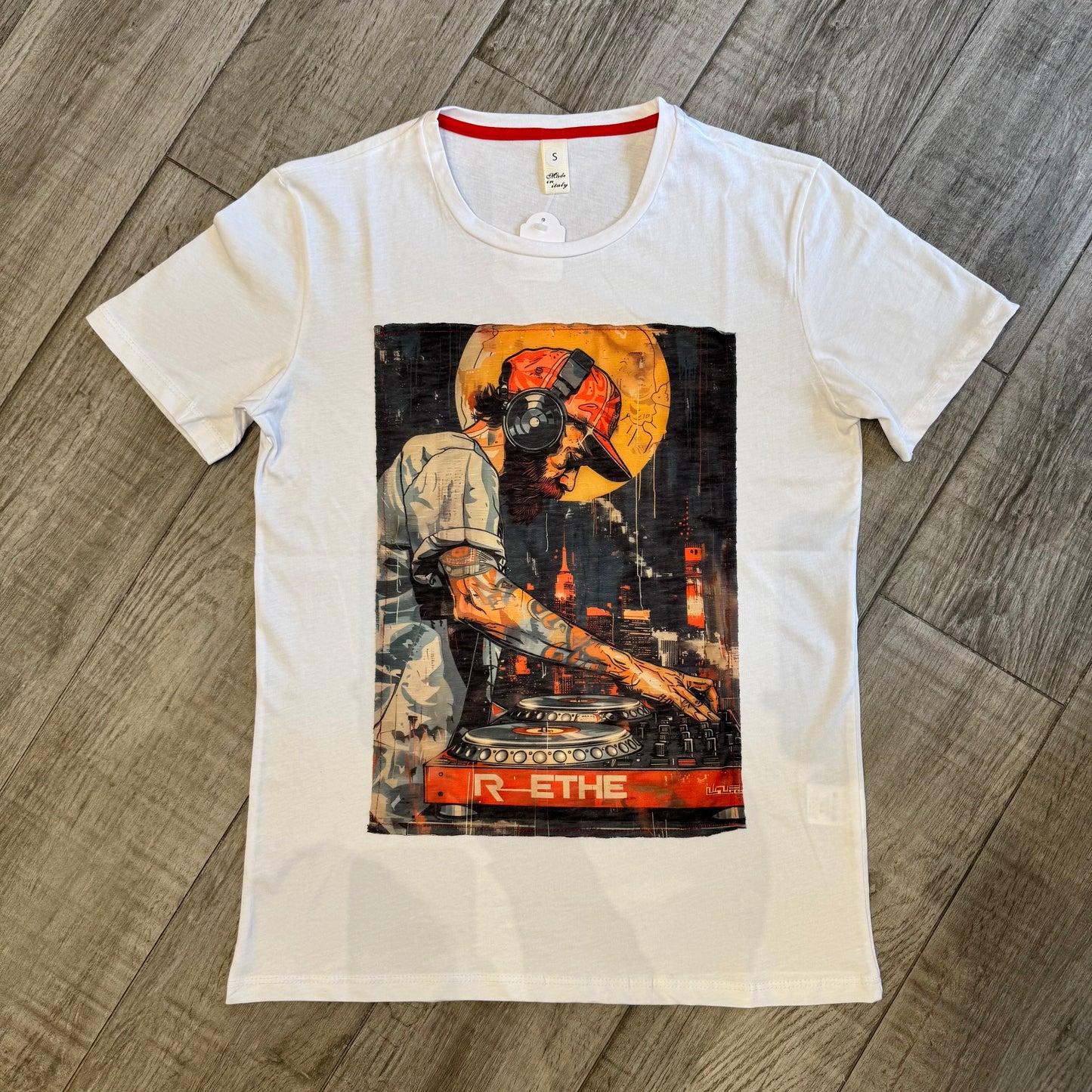 T-Shirt Stampa "New York Deejay"