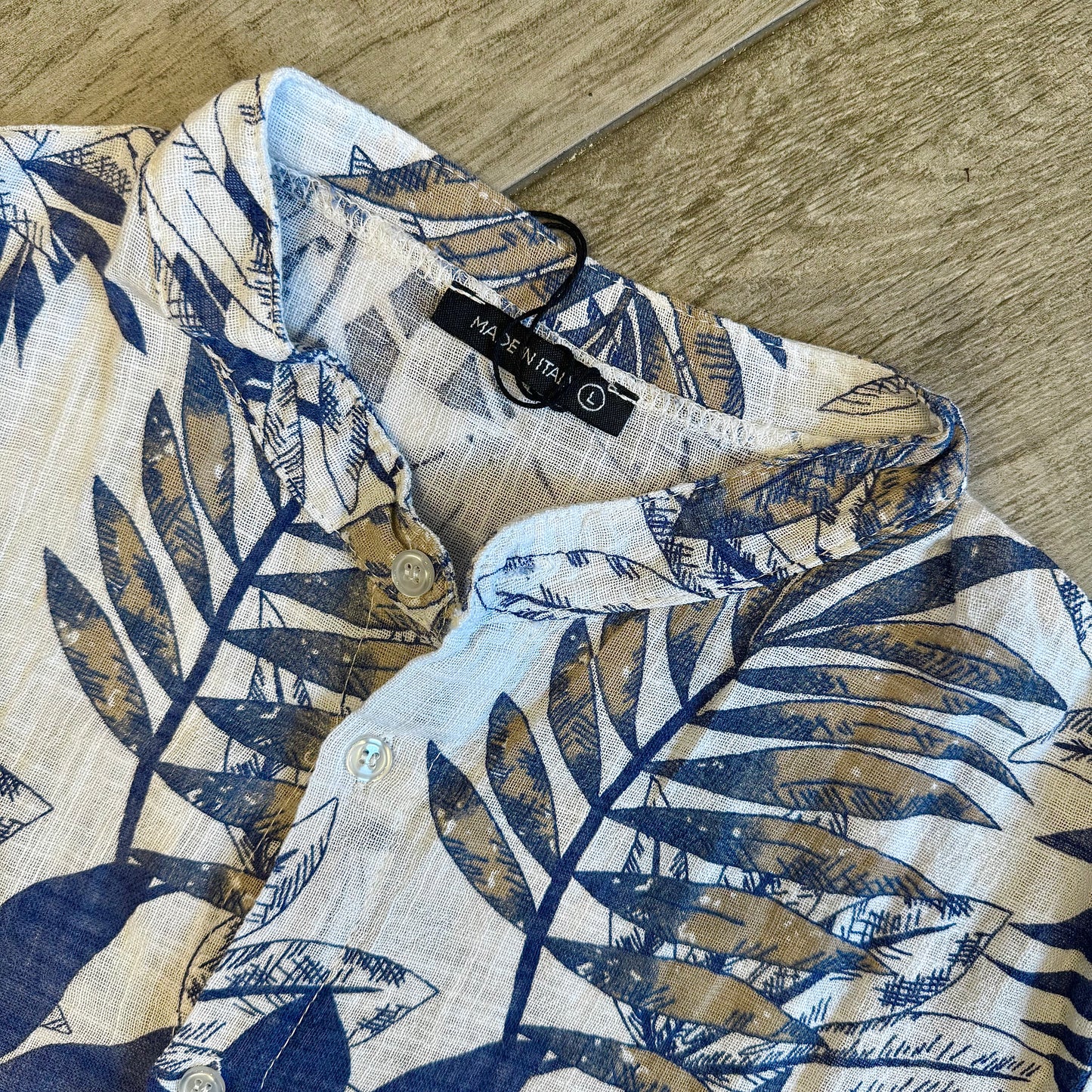 Camicia Coreana Fantasia Manica Corta
