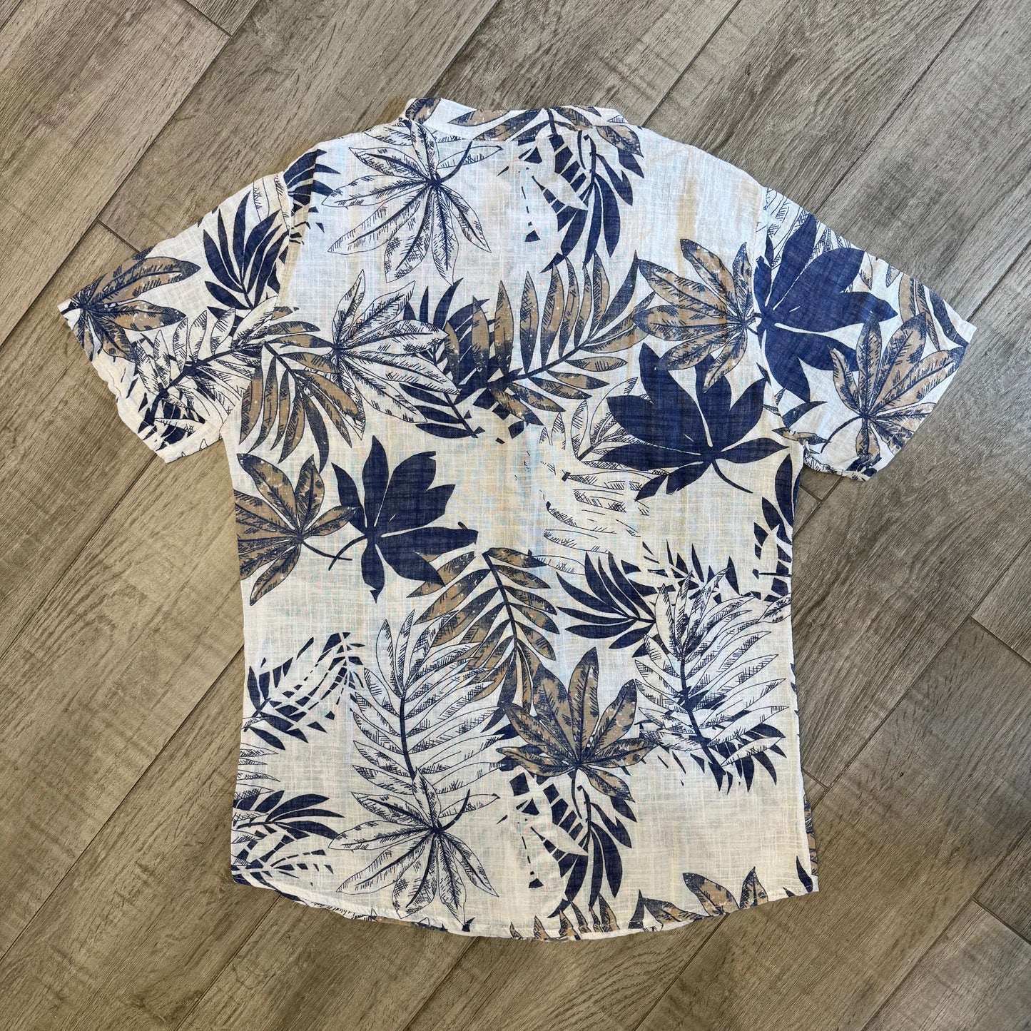 Camicia Coreana Fantasia Manica Corta