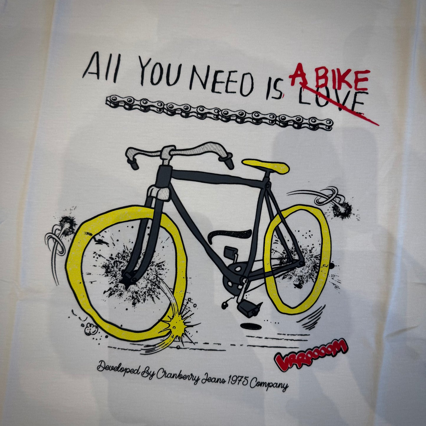 T-Shirt "All You Need is a Bike"