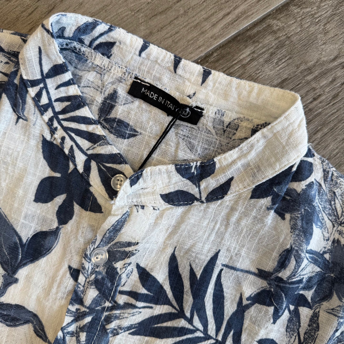 Camicia Coreana Fantasia Manica Corta
