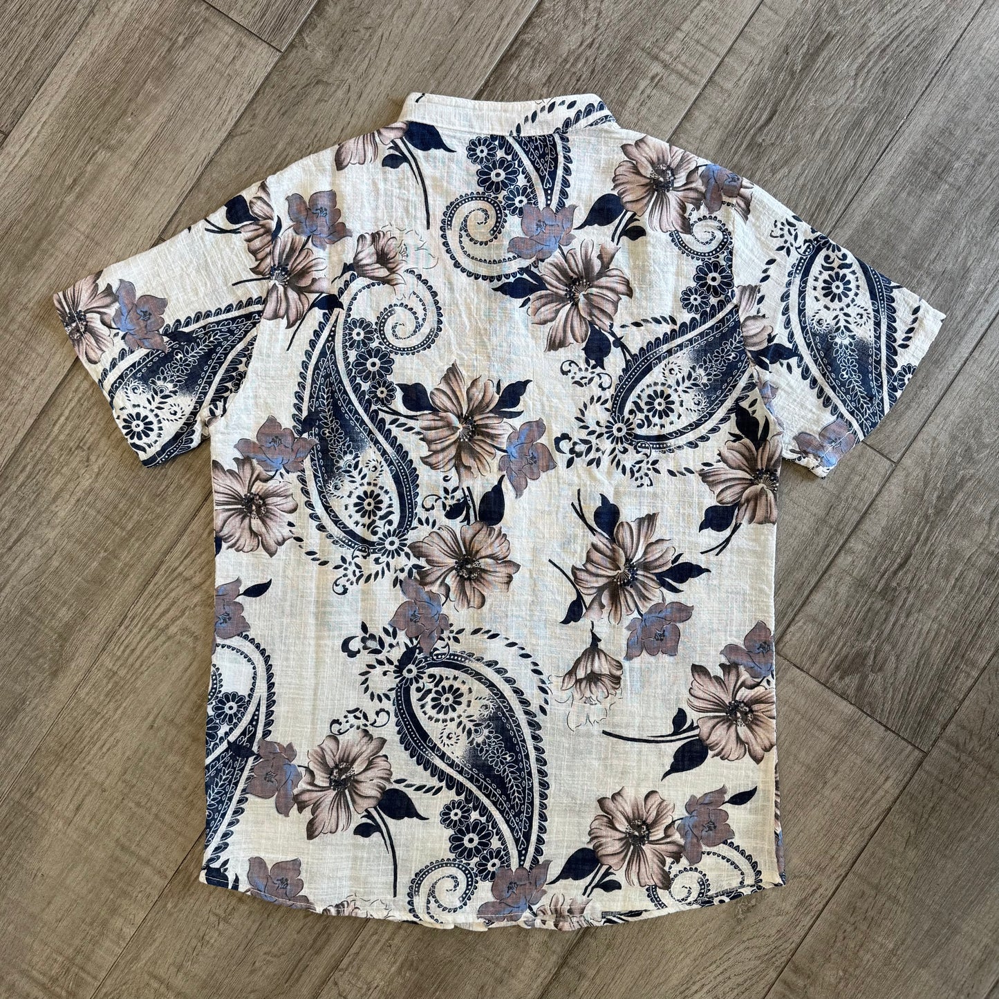 Camicia Coreana Fantasia Manica Corta