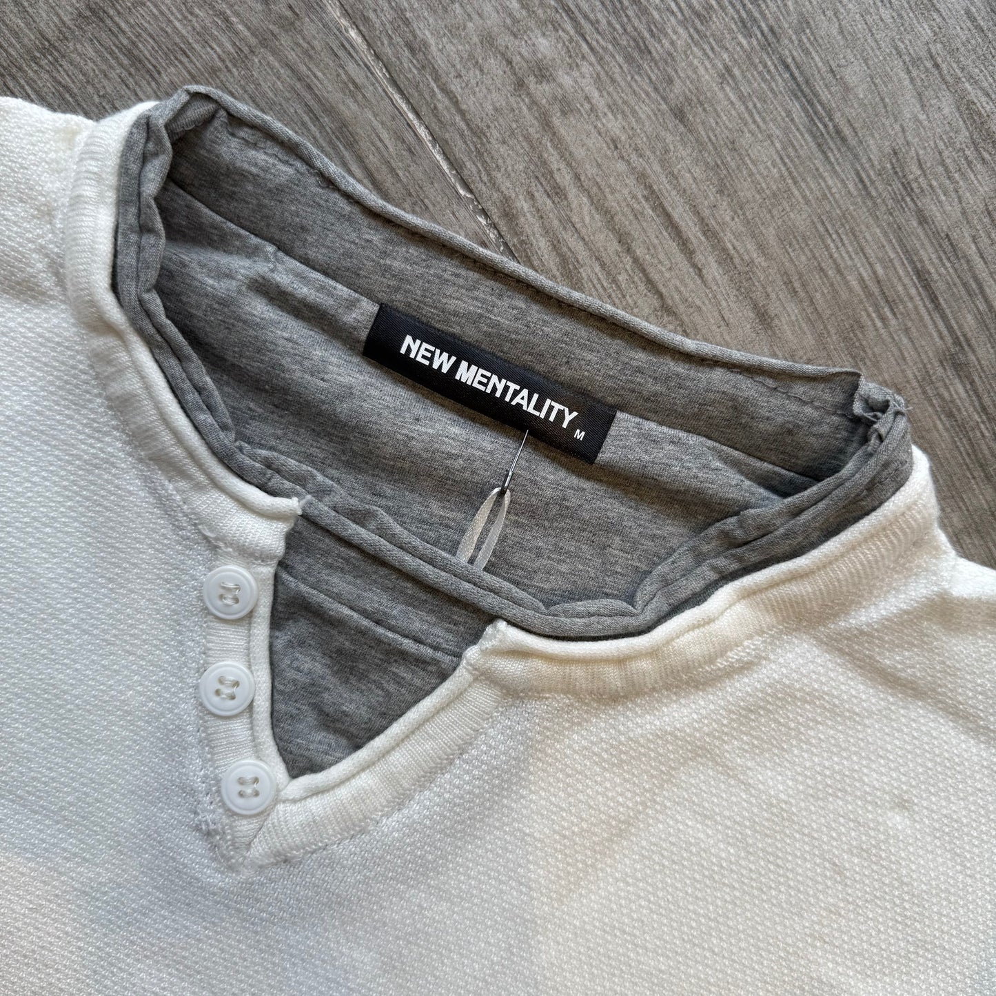 Maglia Serafino Doppio Layer