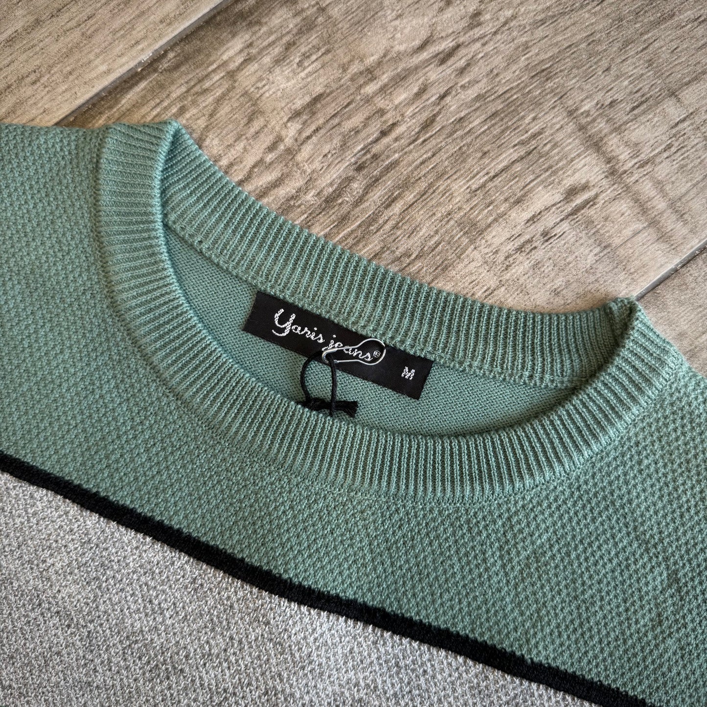 Maglione Girocollo con Righe