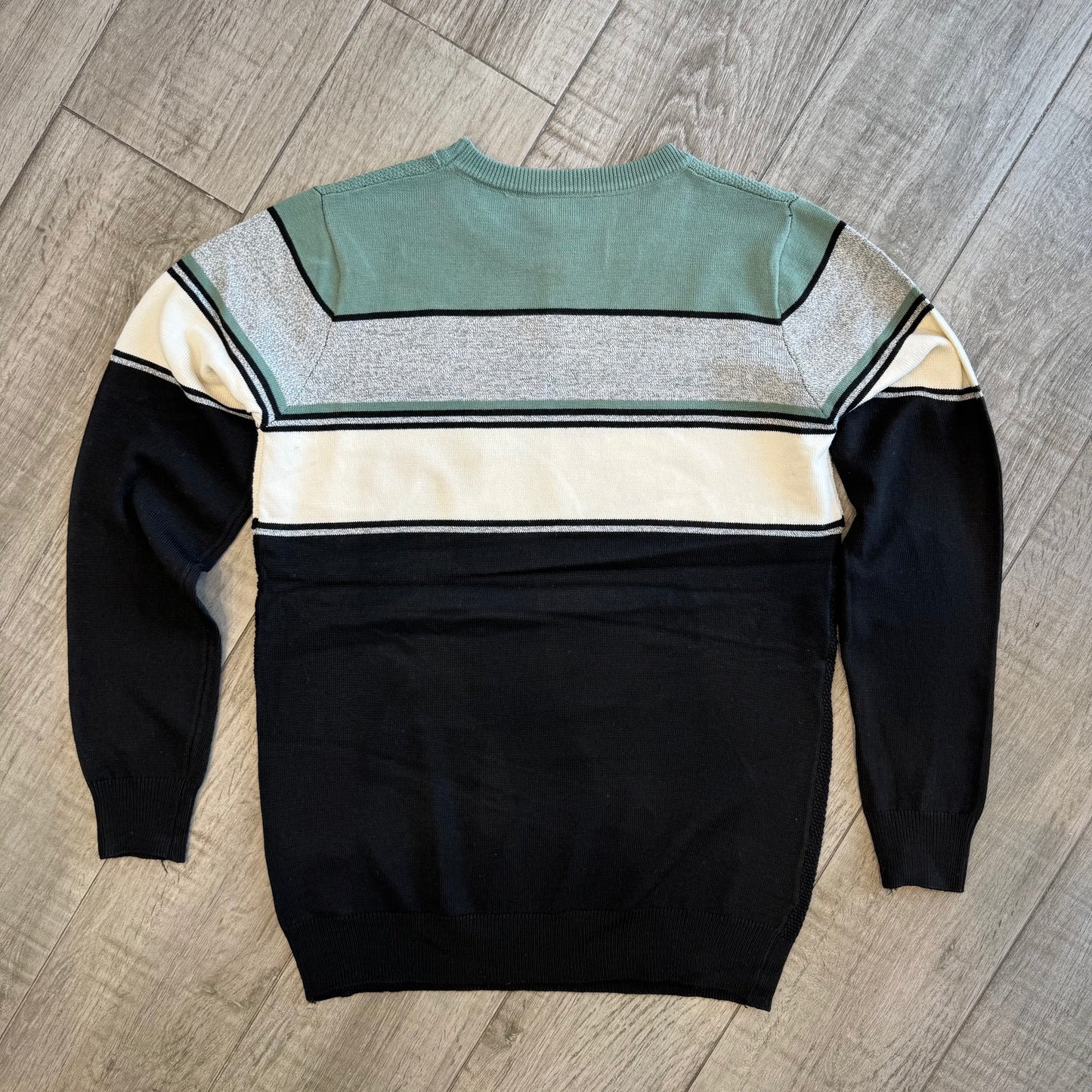 Maglione Girocollo con Righe