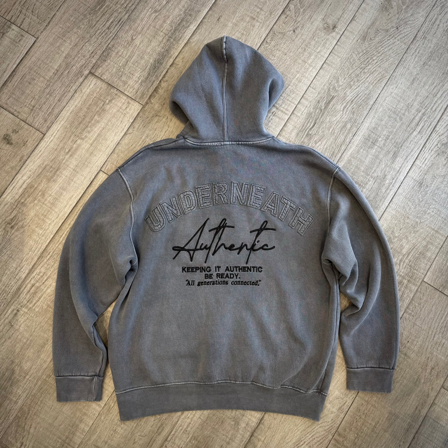 Felpa Over "Authentic"