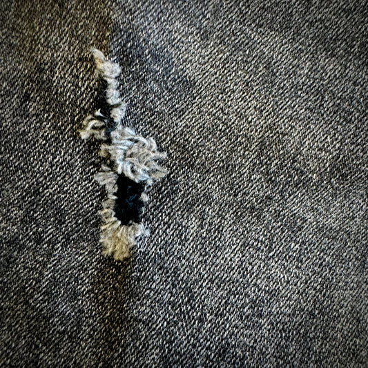 Jeans "DAD" Over Fit Black con micro strappi GIANNI LUPO (GL6365Q)