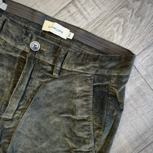 Pantalone Velluto "Tahoma" GIANNI LUPO A/I 2025.26