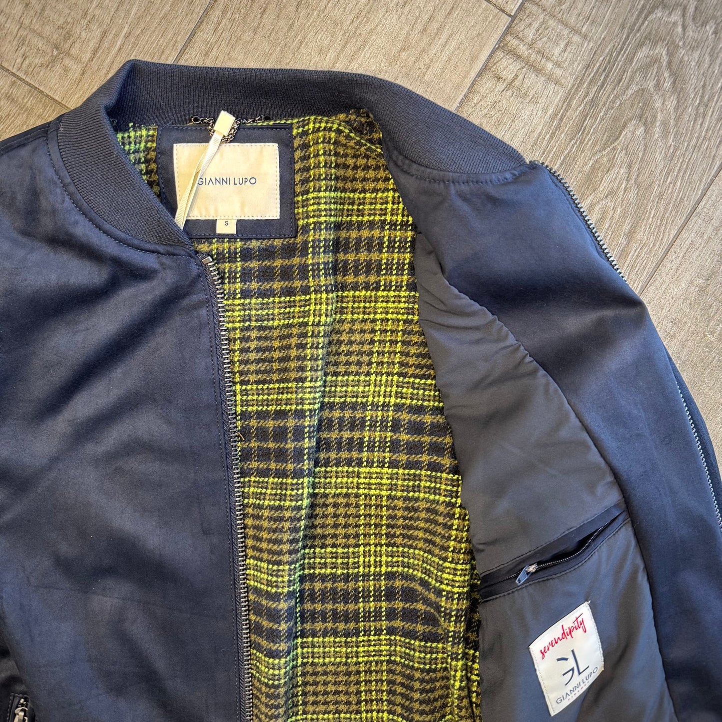 Bomber Eco Camoscio GIANNI LUPO A/I 2025.26
