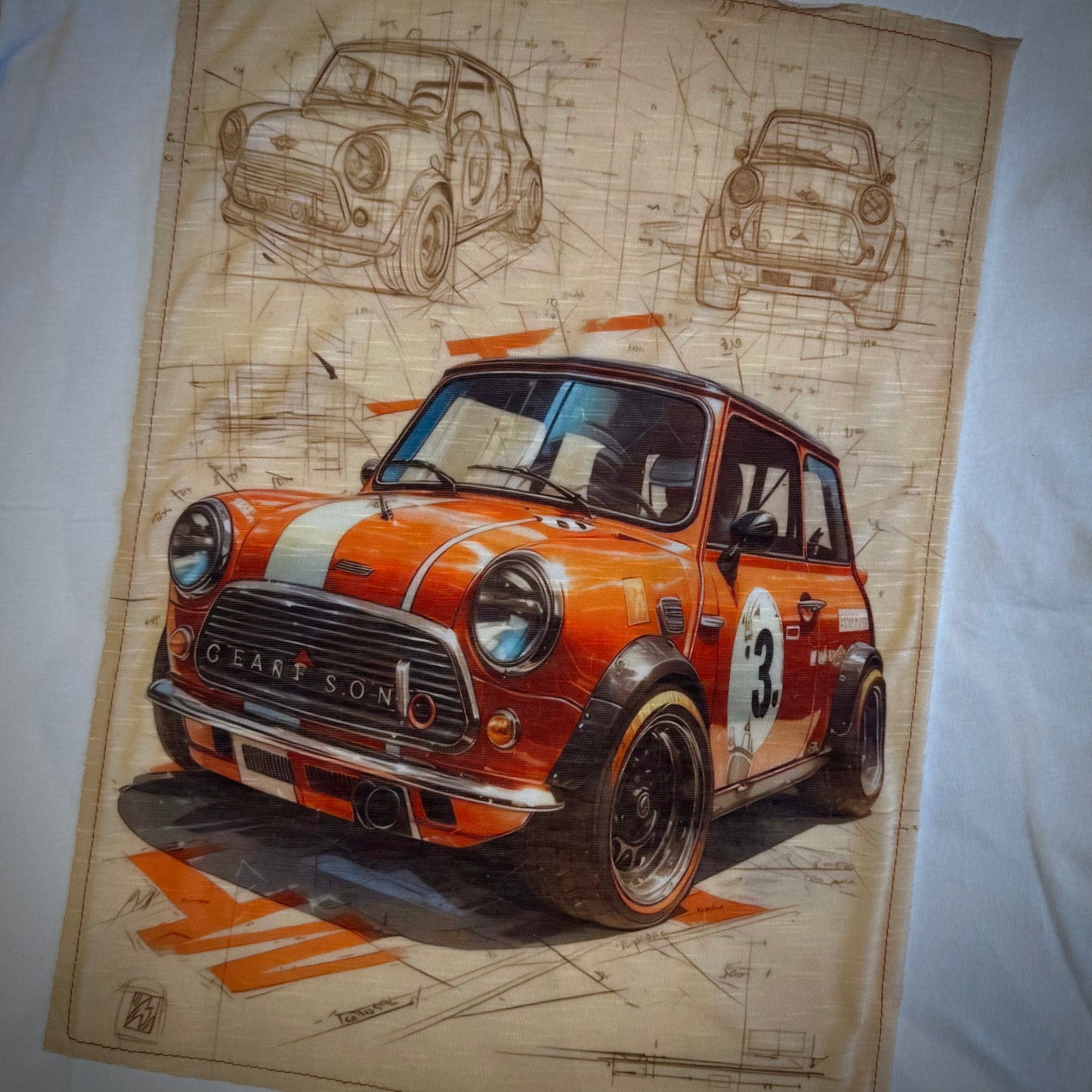 T-Shirt Stampa "Racing Mini"