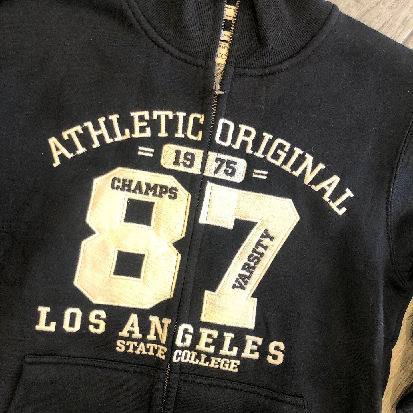 Felpa Zip "87 Los Angeles"