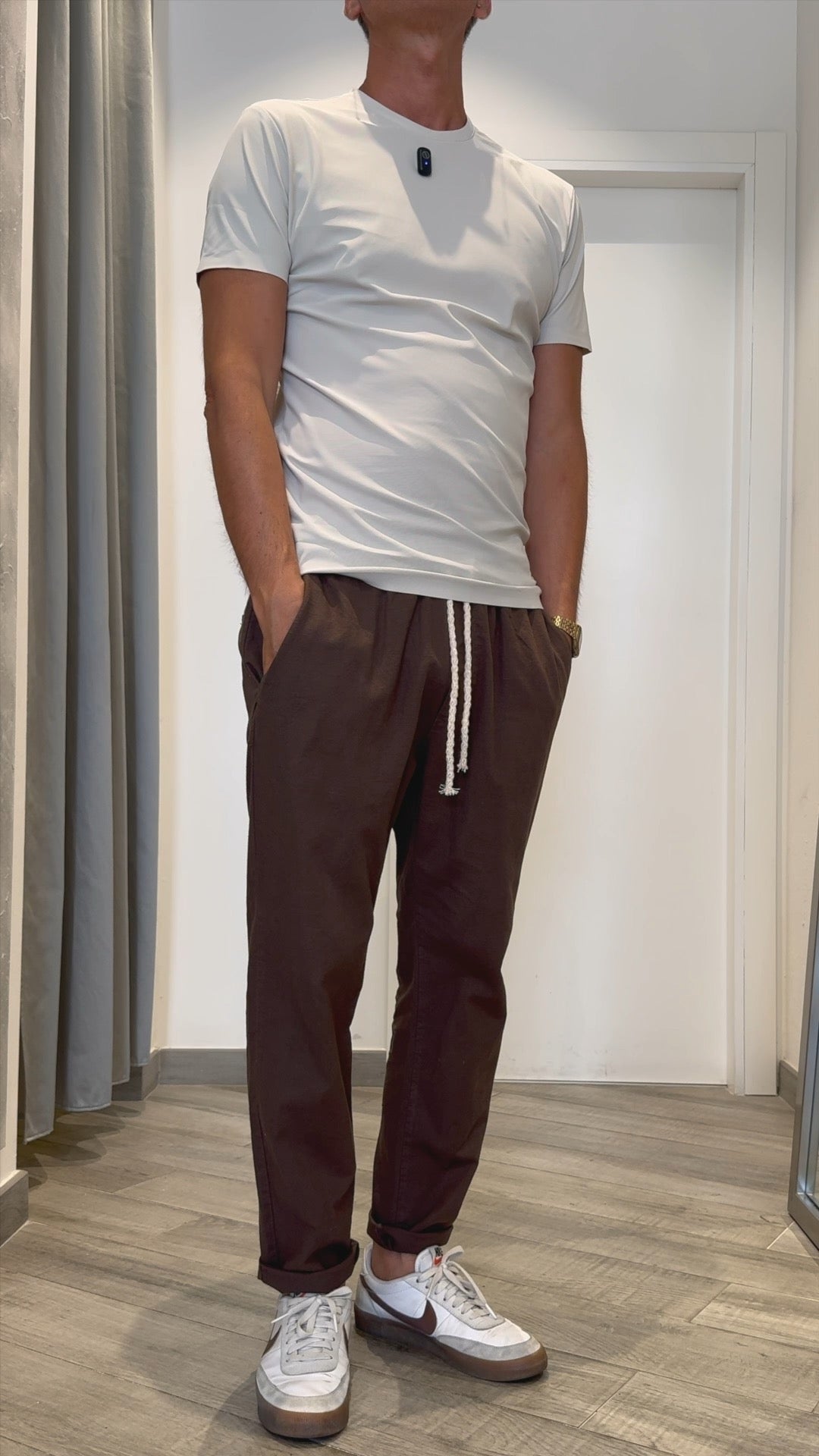 T-Shirt Basic Tessuto Tecnico GIANNI LUPO