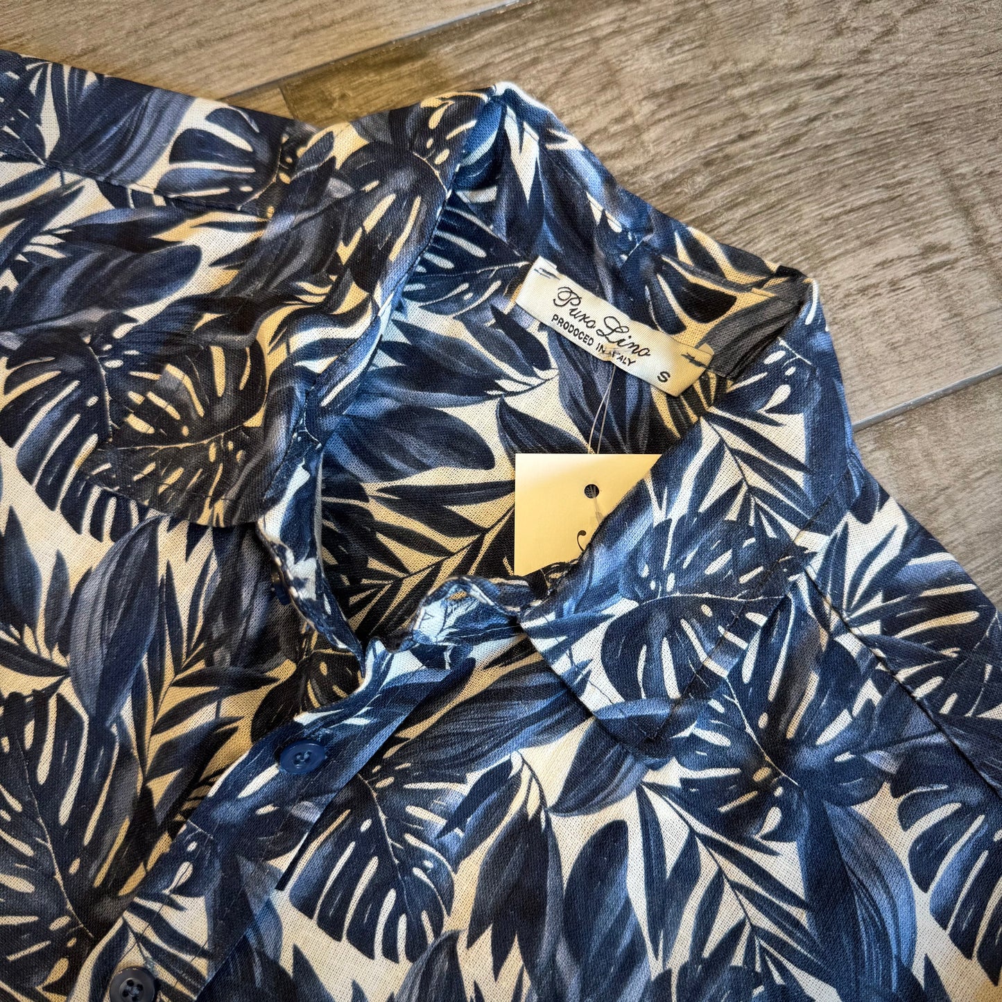 Camicia Fantasia Puro Lino