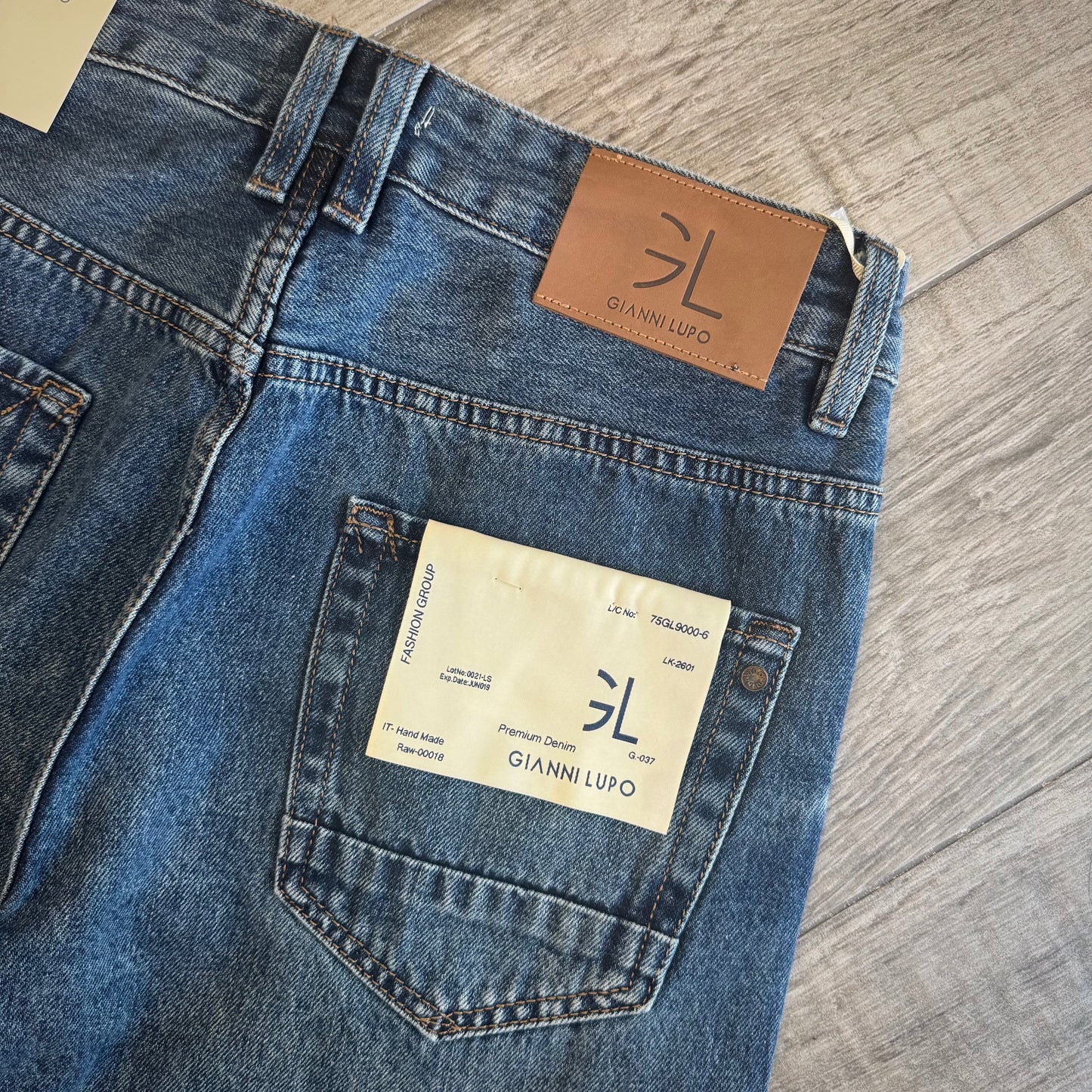 Jeans "Alex" Straight GIANNI LUPO (GL6367Q)