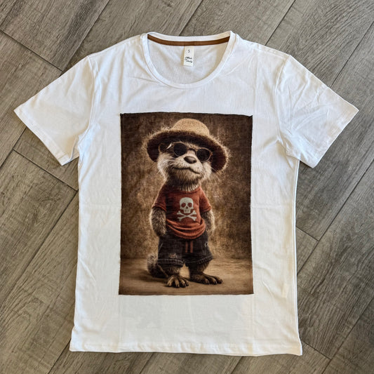 T-Shirt Stampa "Lontra Fashion"