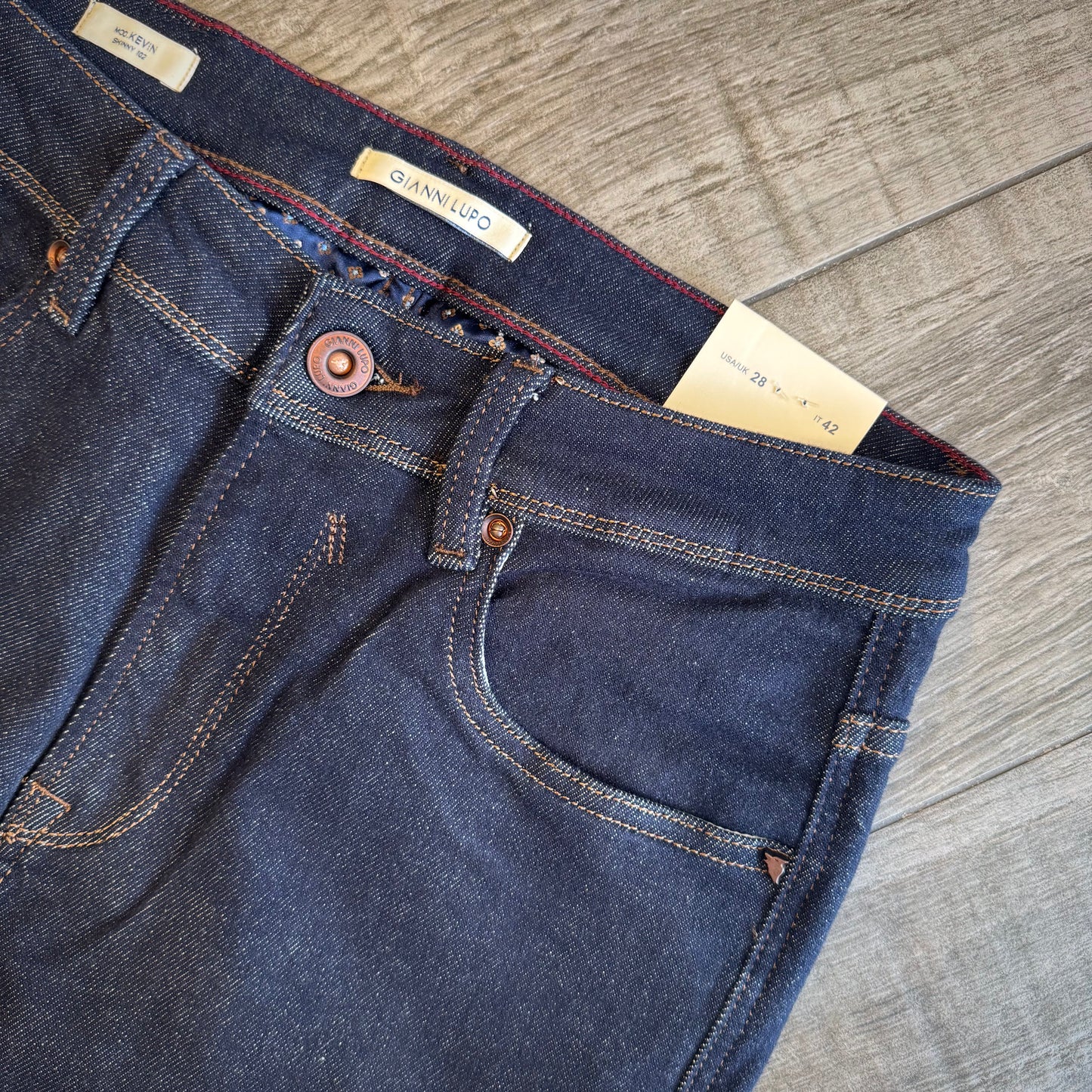 Jeans "Kevin" Slim Fit GIANNI LUPO (GL6376Q-F26)