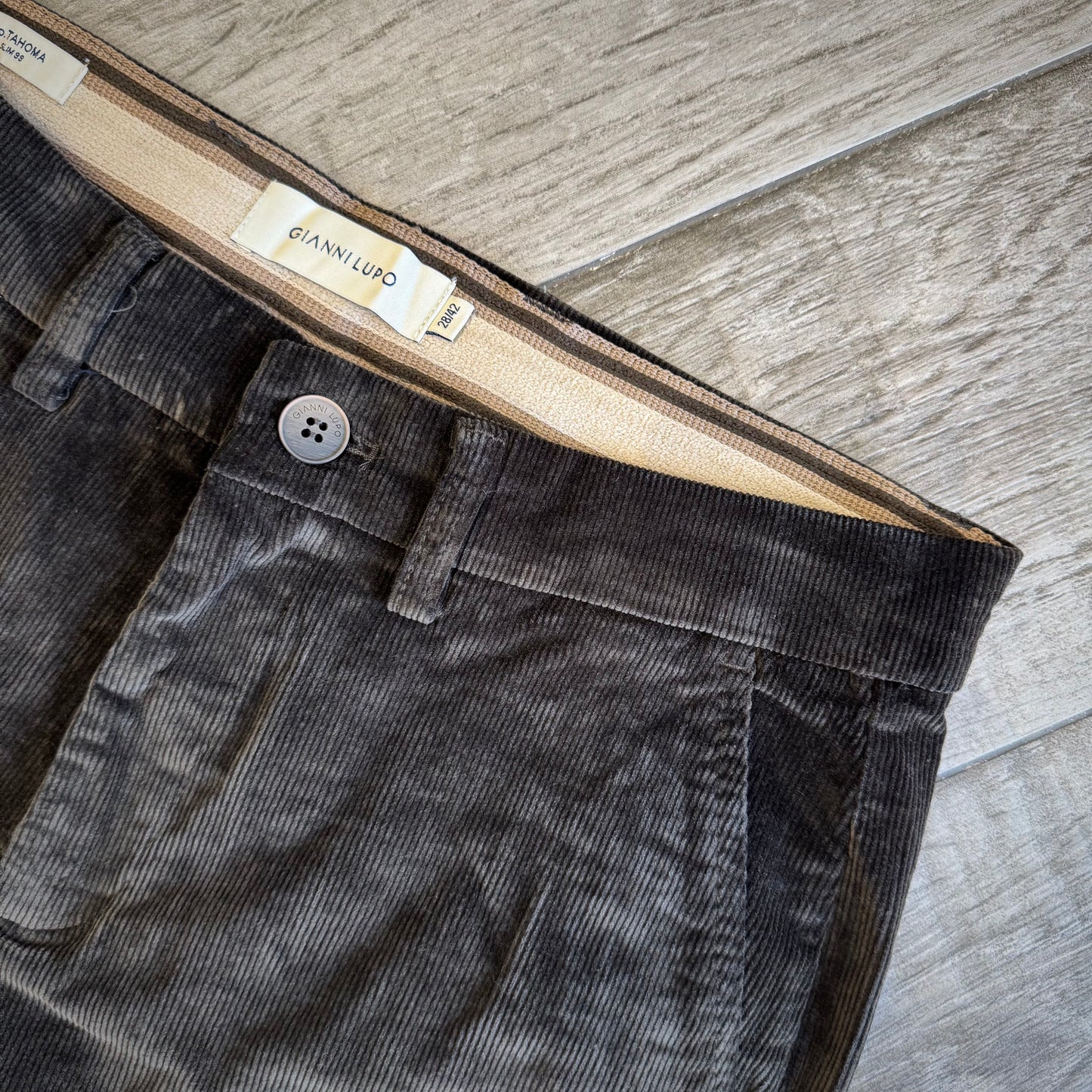 Pantalone Velluto "Tahoma" GIANNI LUPO A/I 2026.27