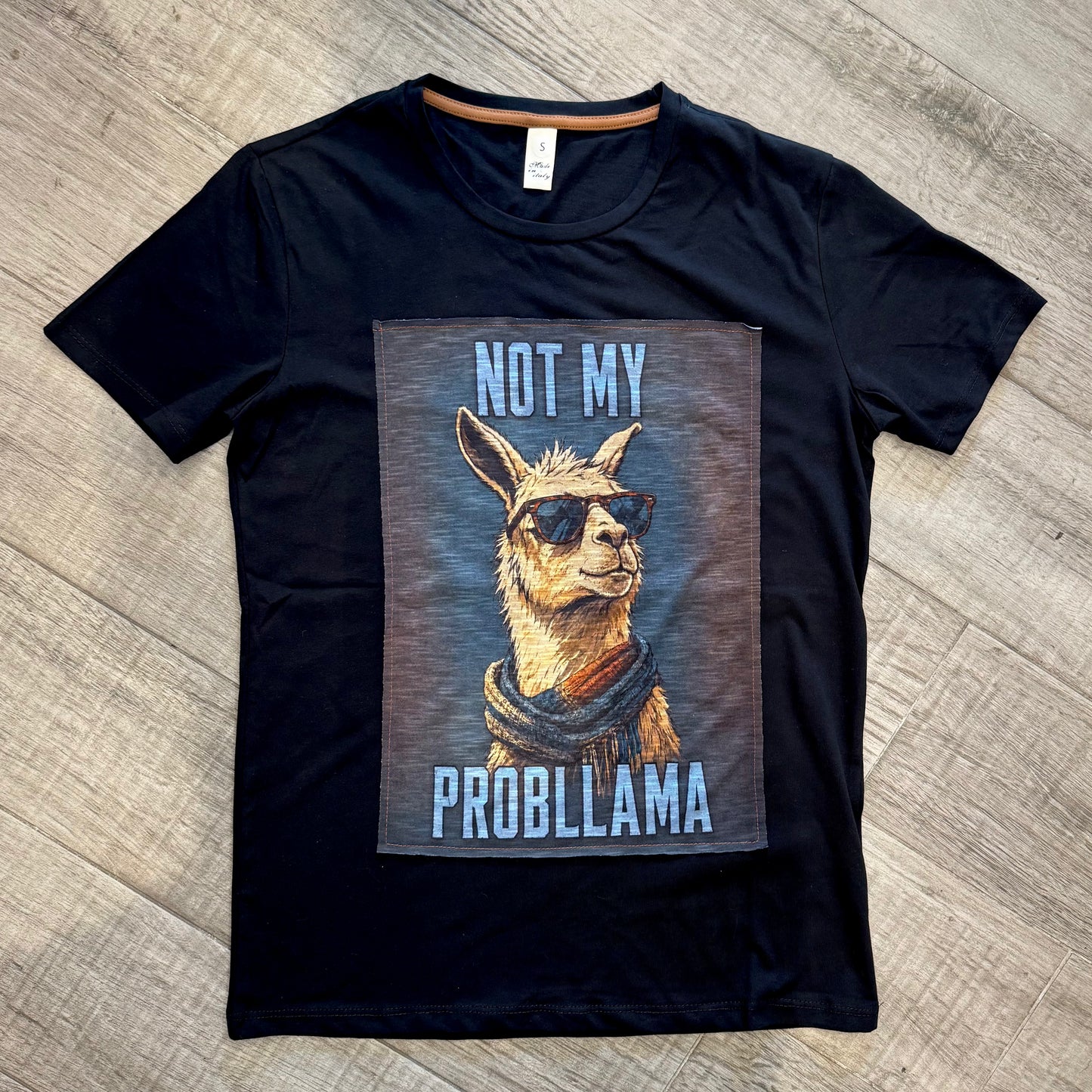 T-Shirt Stampa "Not My ProblLama"