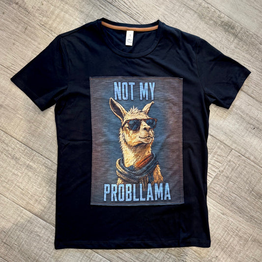 T-Shirt Stampa "Not My ProblLama"