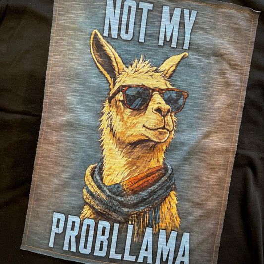 T-Shirt Stampa "Not My ProblLama"