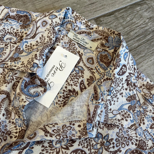 Camicia Fantasia Puro Lino