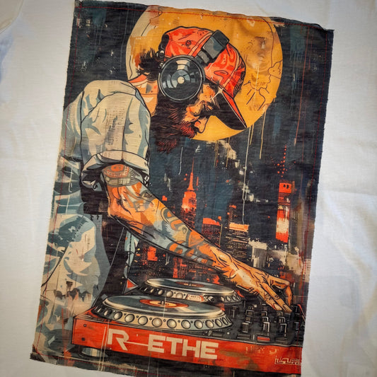 T-Shirt Stampa "New York Deejay"