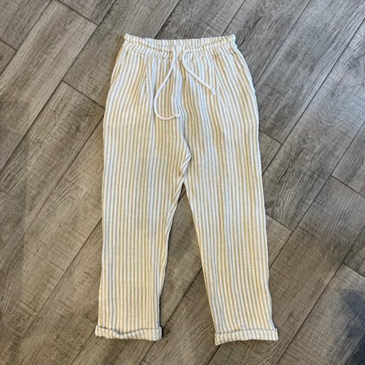 Pantalaccio a Righe Puro Lino