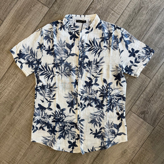 Camicia Coreana Fantasia Manica Corta