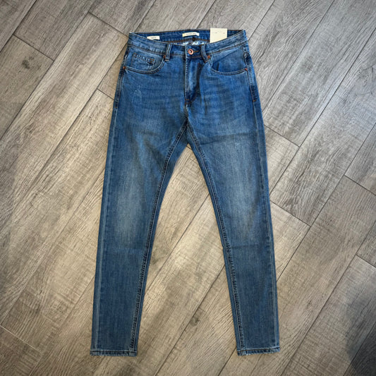 Jeans "Kevin" Slim Fit leggermente graffiato GIANNI LUPO (GL6306Q)