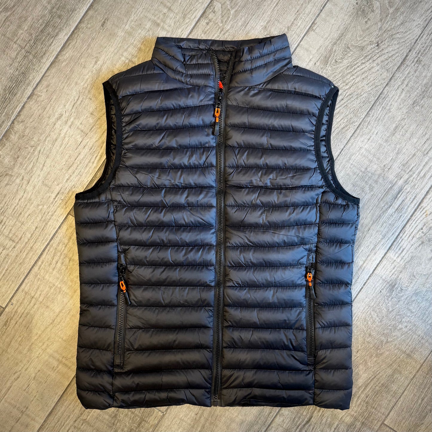Piumino Smanicato Laccetti Fluo