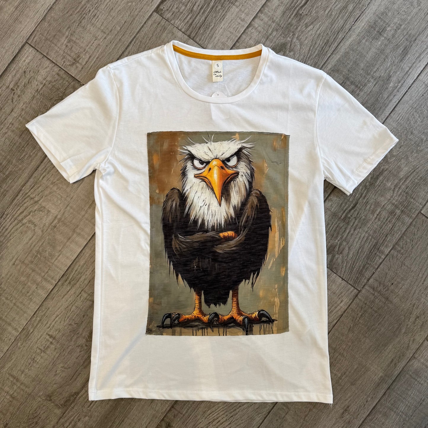 T-Shirt Stampa "Angry Eagle"