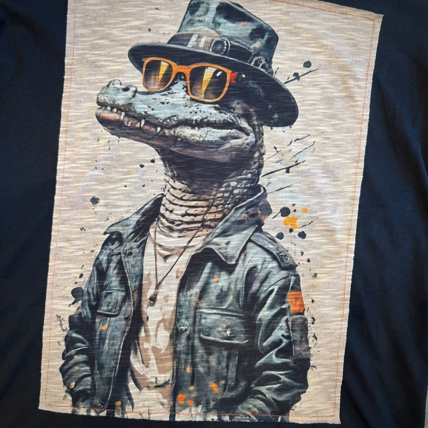 T-Shirt Stampa "Mr.Crocodile"