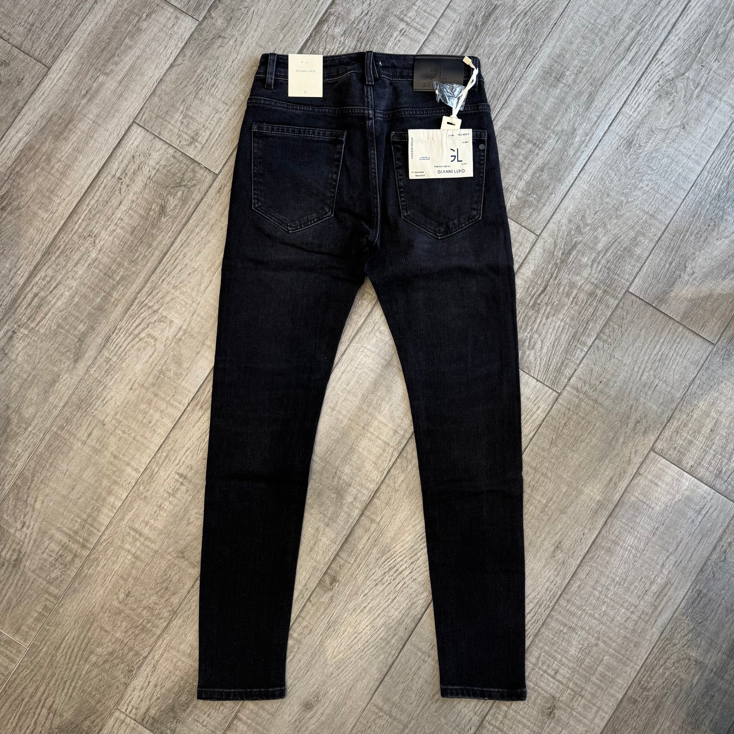 Jeans "Kevin" Slim Fit Black GIANNI LUPO (GL6303Q)