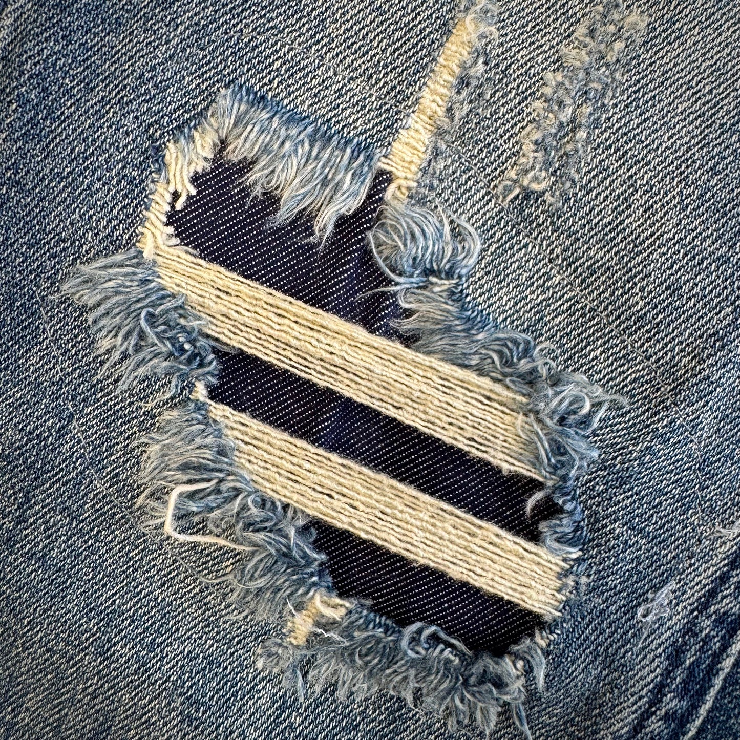 Jeans "Kevin" Slim Fit strappi e toppe interne GIANNI LUPO (GL2524YH)