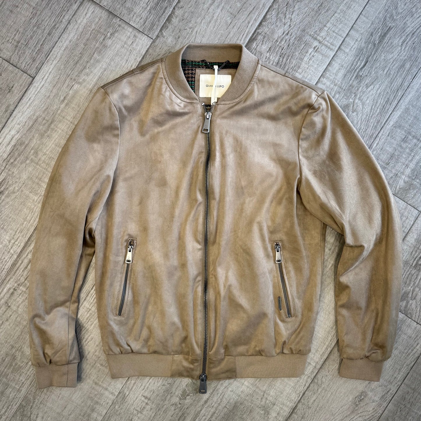 Bomber Eco Camoscio GIANNI LUPO A/I 2025.26