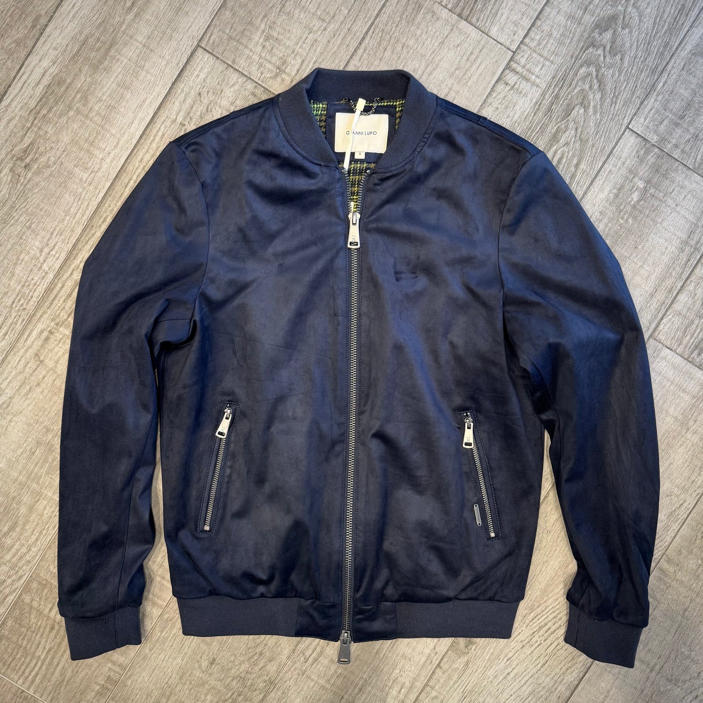 Bomber Eco Camoscio GIANNI LUPO A/I 2025.26