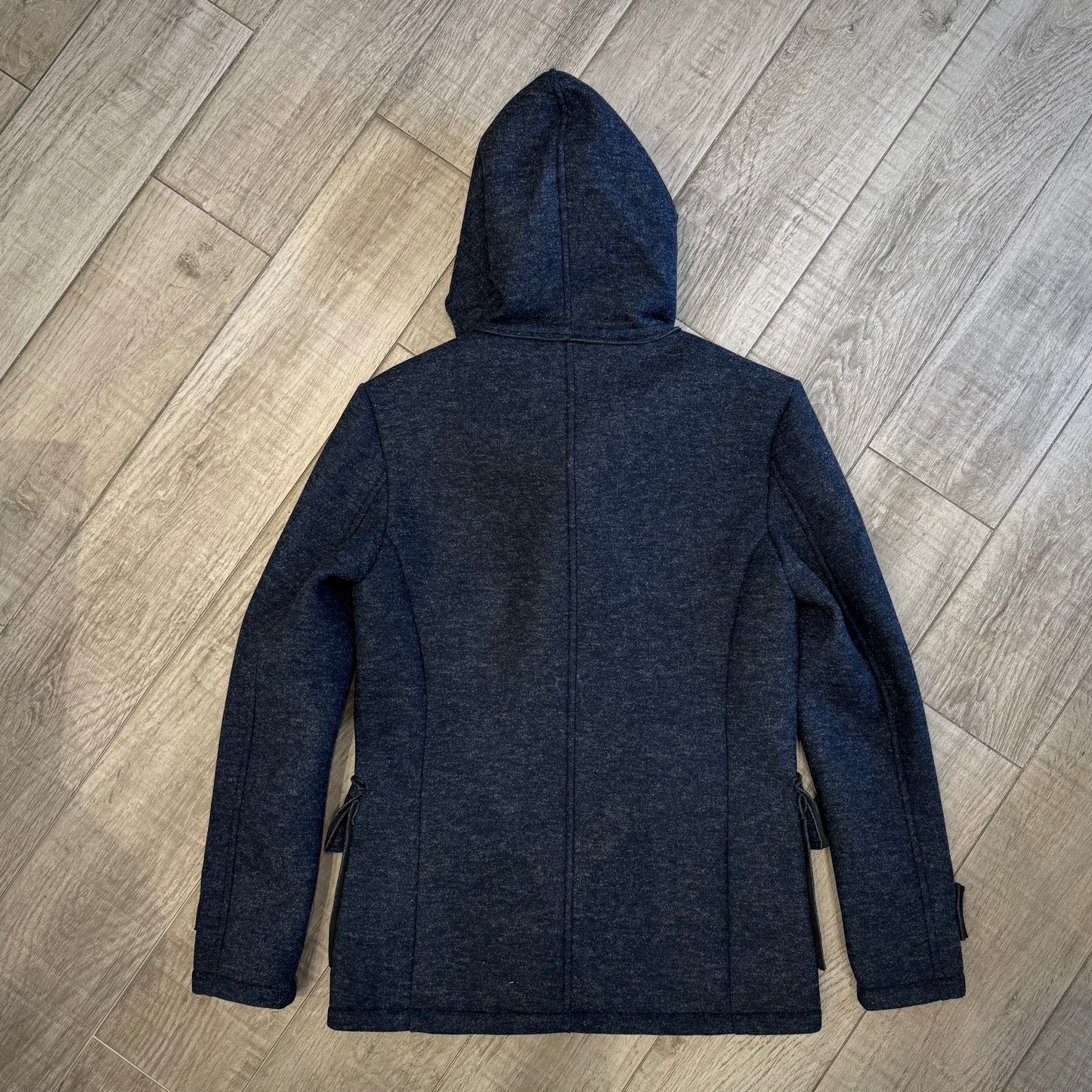 Giaccone Doppio Petto con Cappuccio