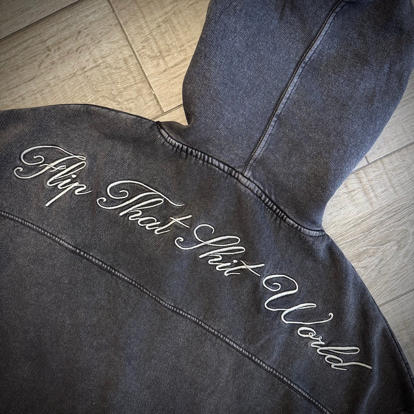 Felpa Over "Flip That Shit World"