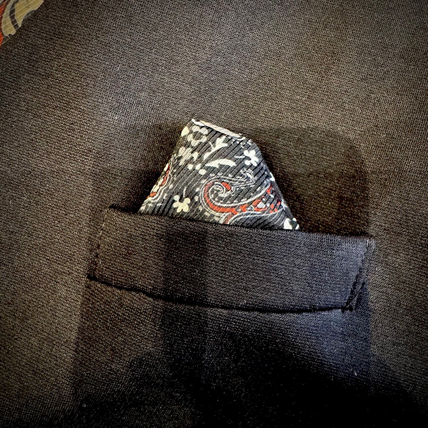 Panciotto Pochette Total Black