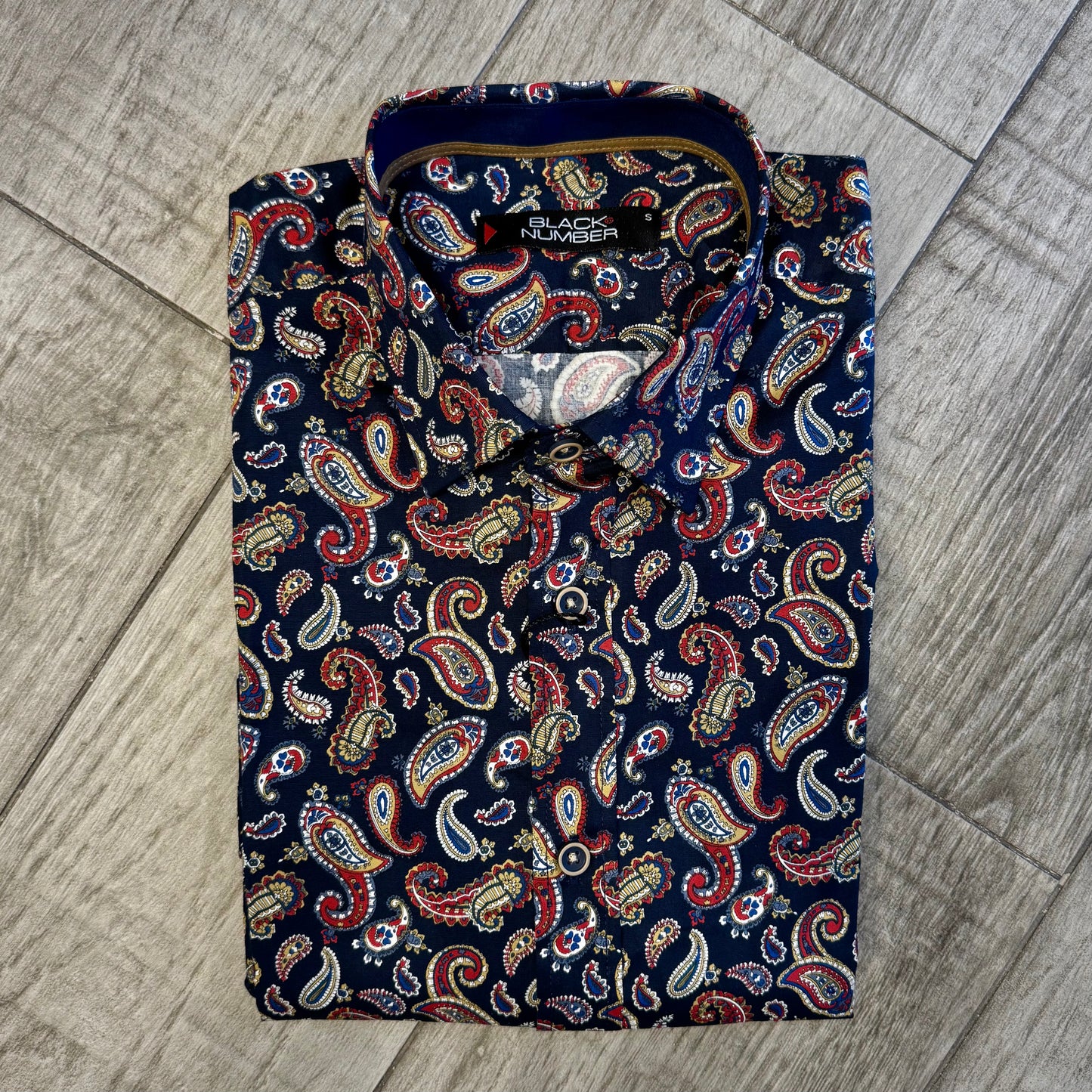 Camicia Fantasia Cachemire