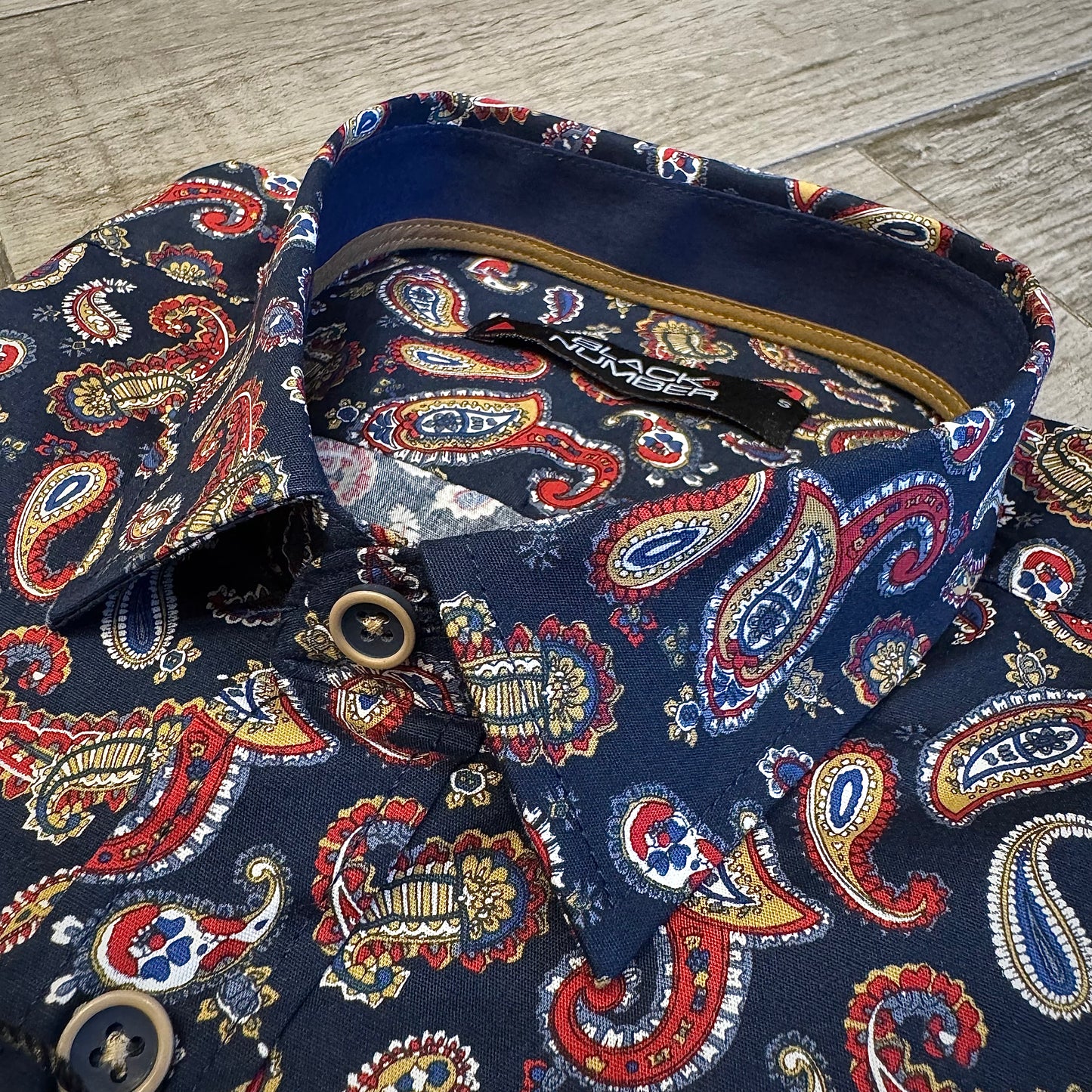 Camicia Fantasia Cachemire