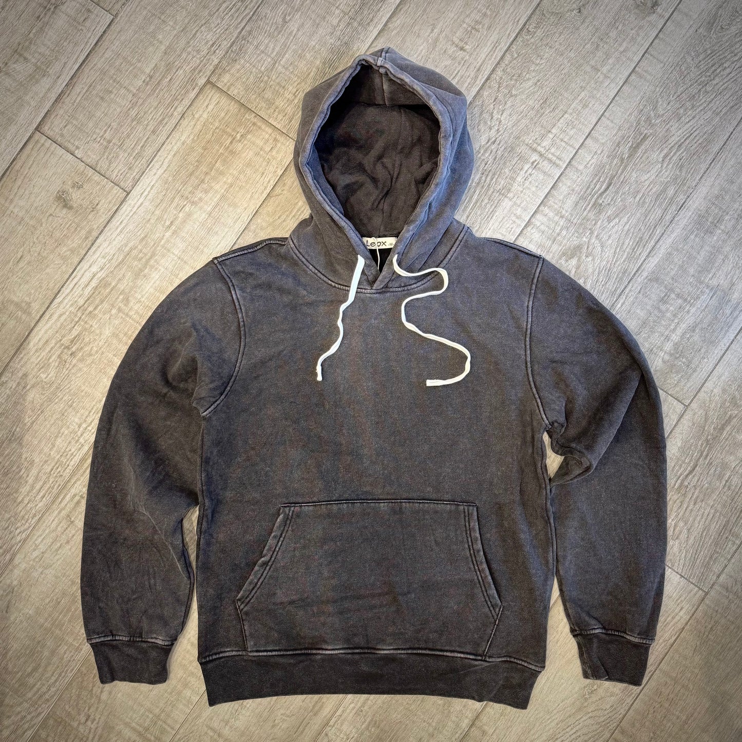 Felpa Cappuccio Delavè